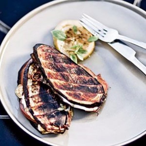 Grilled Eggplant Sandwiches