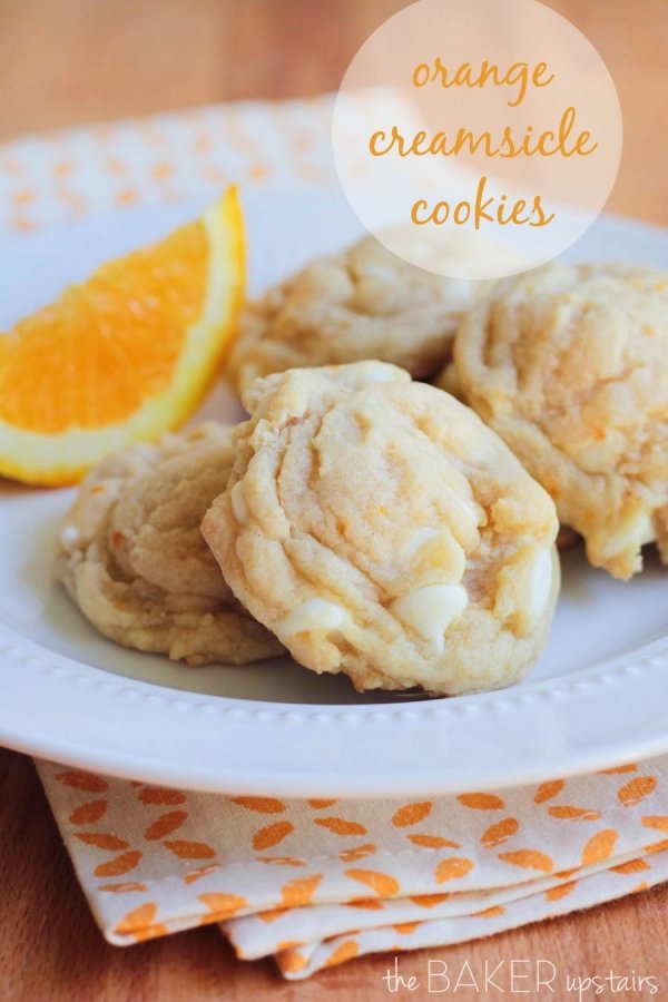 Orange Creamsicle Cookies