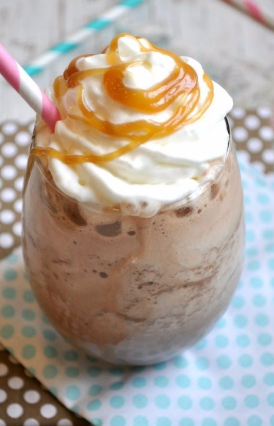 Salted Caramel Mocha Protein Shake