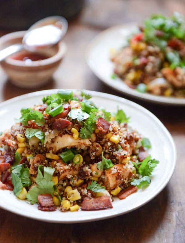 Summer BBQ Quinoa Salad Bowl