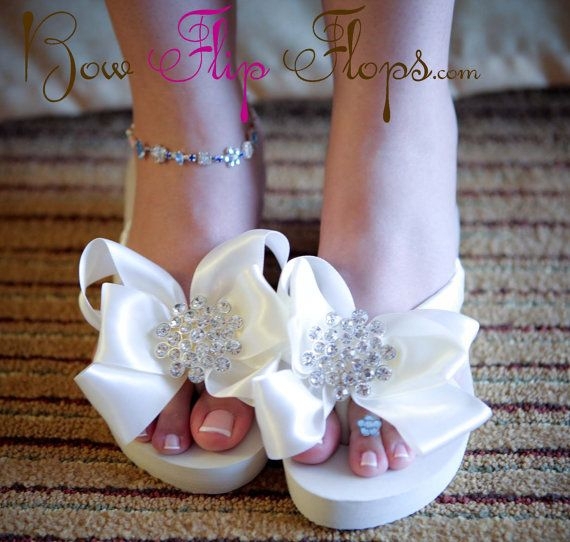 Bridal Flip Flops