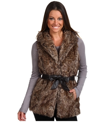 Brigitte Bailey Kennedi Faux Fur Vest