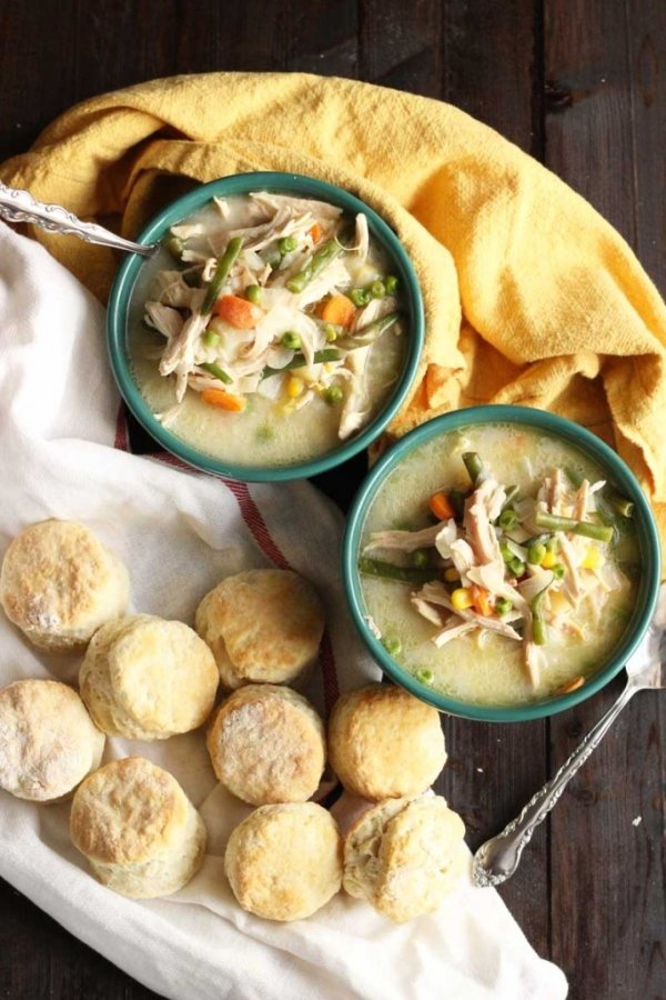 Chicken Pot Pie Soup