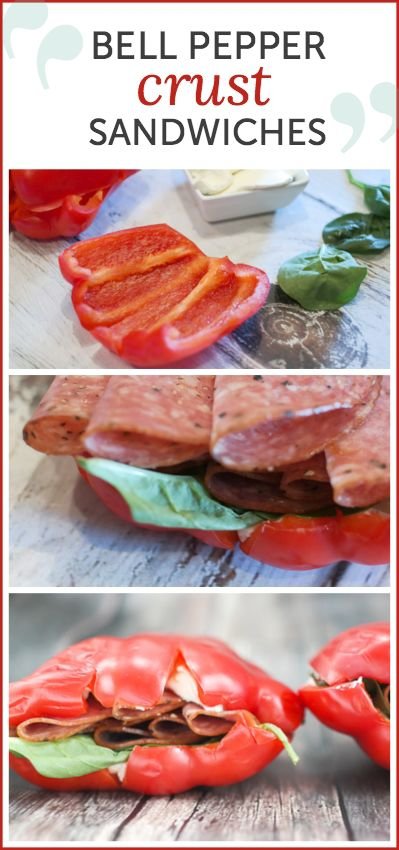 Bell Pepper Sandwiches