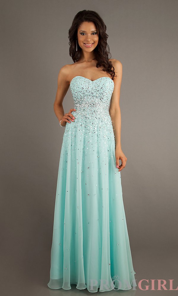 Crystal Waterfall - 25 Prom Dresses You're Sure to Fall in Love…