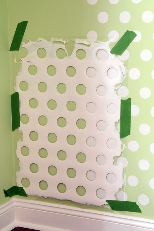 Cut up an Old Laundry Basket …