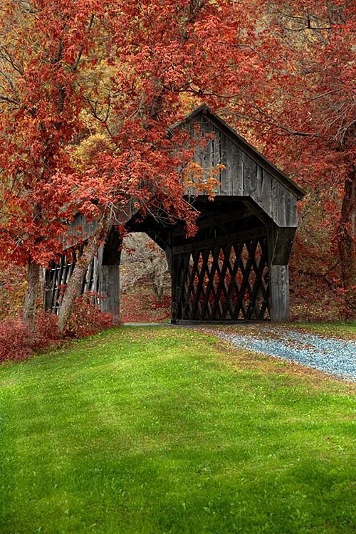 Covered Bridge near Chelsea, Vermont