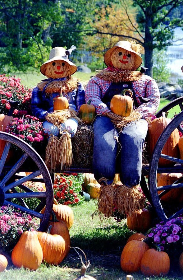 31 Cute Homemade Scarecrows For Fall