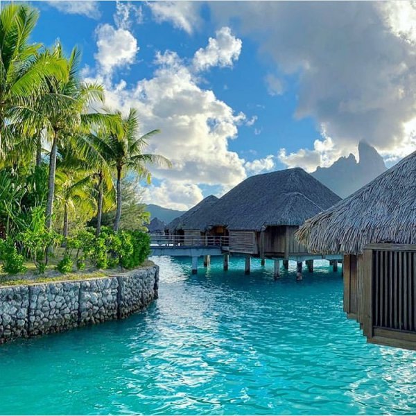 Sky, Resort, Water, Tropics, Vacation,