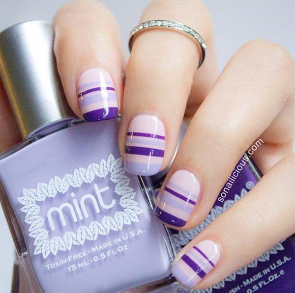 nail, finger, nail care, nail polish, purple,