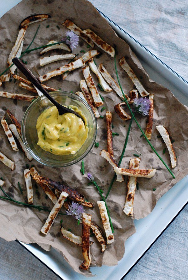 Roasted Turnip Fries