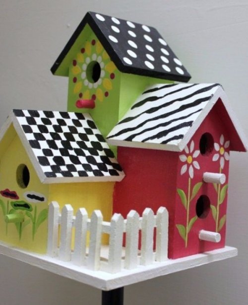 Handpainted Birdhouses