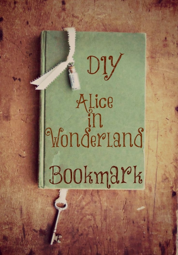 Alice in Wonderland Inspired Bookmark