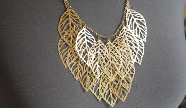 Surprisingly Easy Layered Statement Necklace