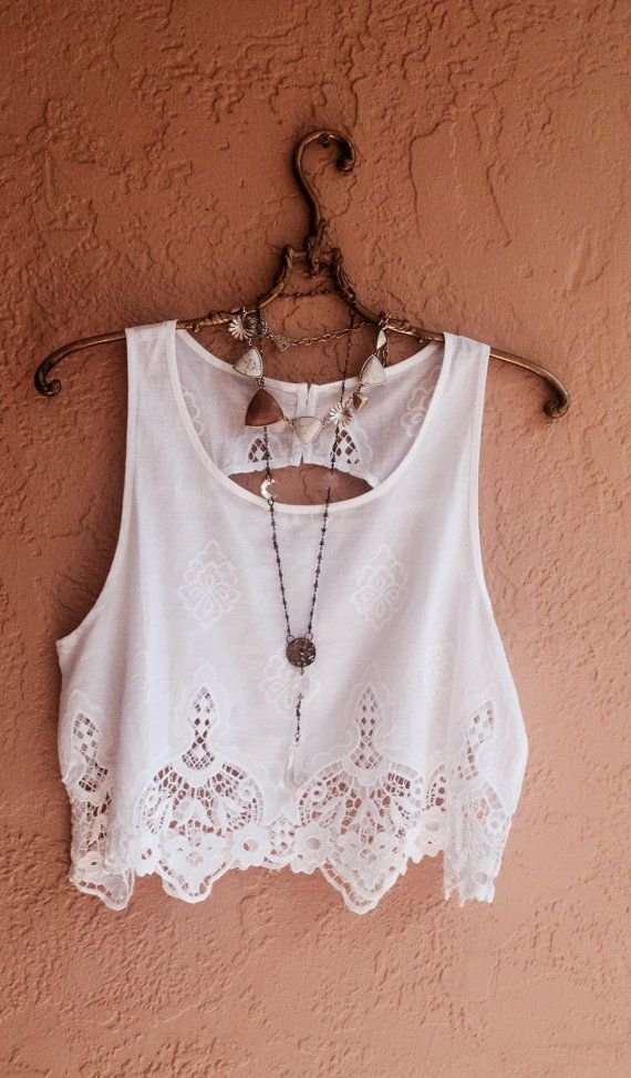 Boho Crop Top