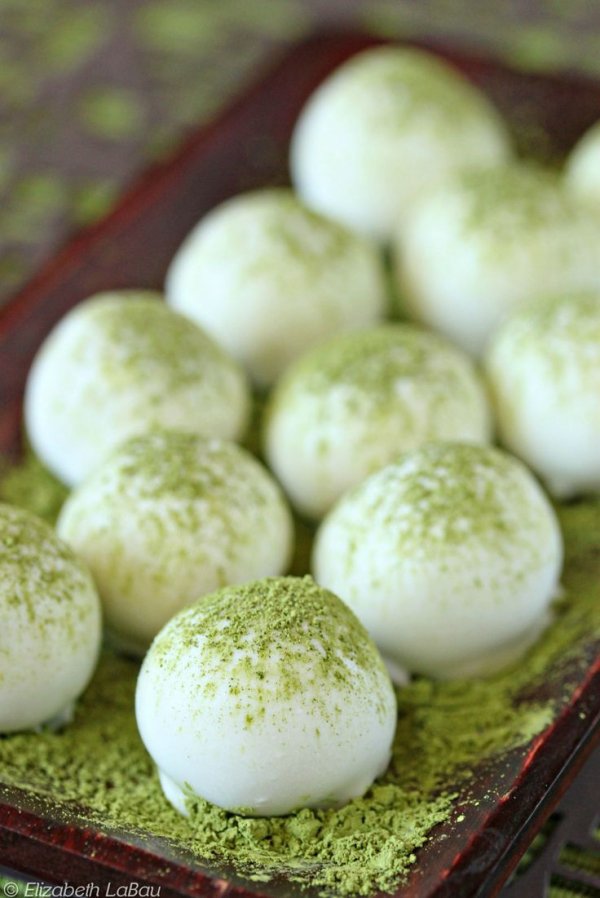 Matcha Green Tea Truffles