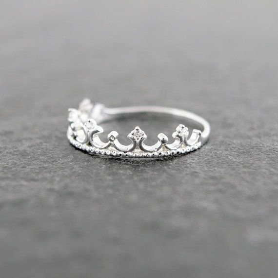 Sterling Silver Tiara Ring