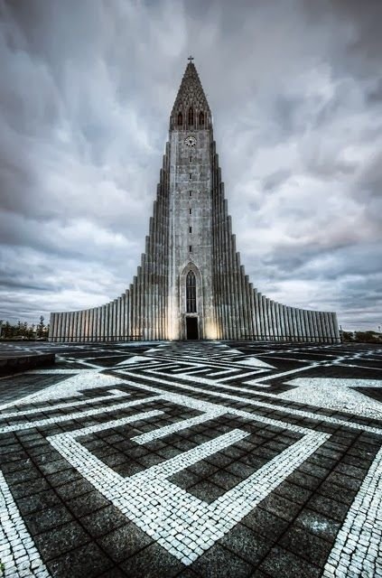 Hallgrímskirkja,landmark,spire,building,skyscraper,