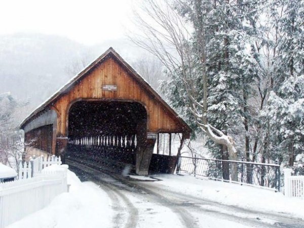 Middle Bridge Woodstock, Vermont