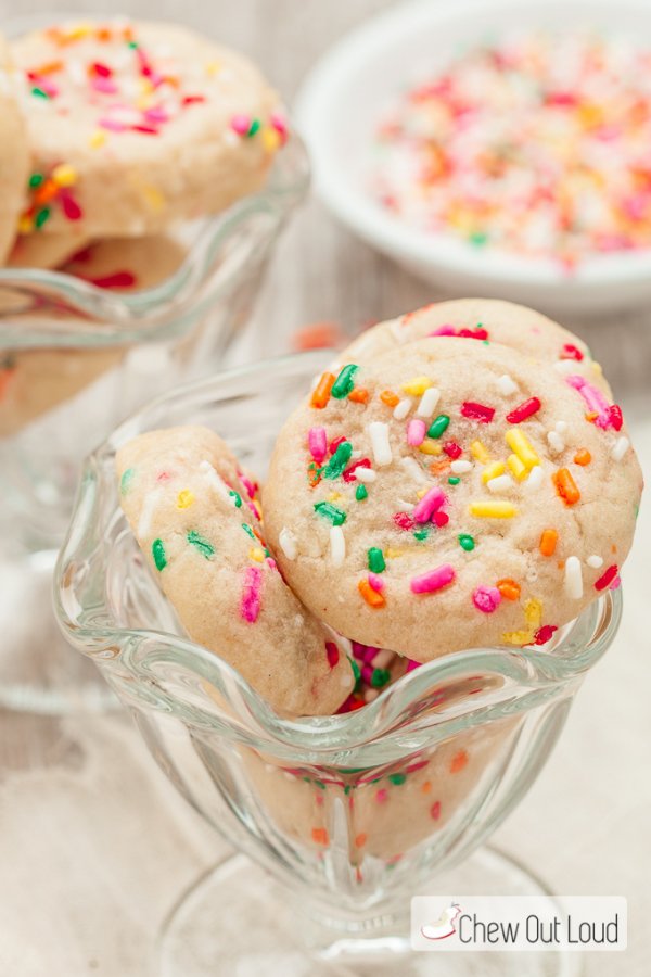 Soft Funfetti Cookies