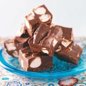 Microwave Marshmallow Fudge