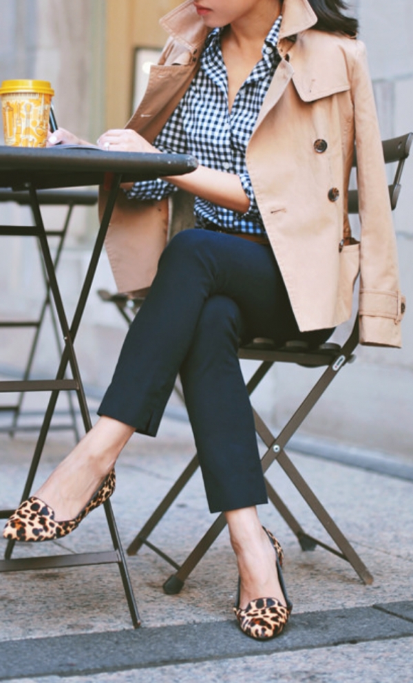 From the Stylish Trench Jacket, Plaid Shirt to the Statement Shoes, This is Business Casual Done Right