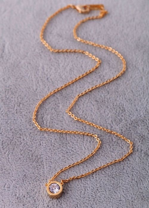 Gold Alloy Necklace