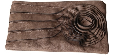 Cappuccino Carnation Clutch