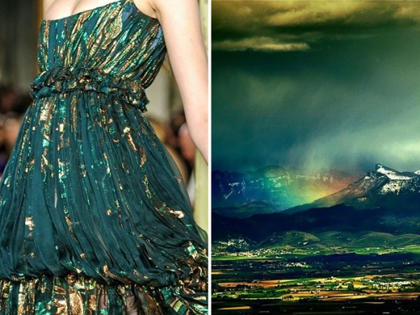 Emilio Pucci F/W 2011 and Rainy Mountains