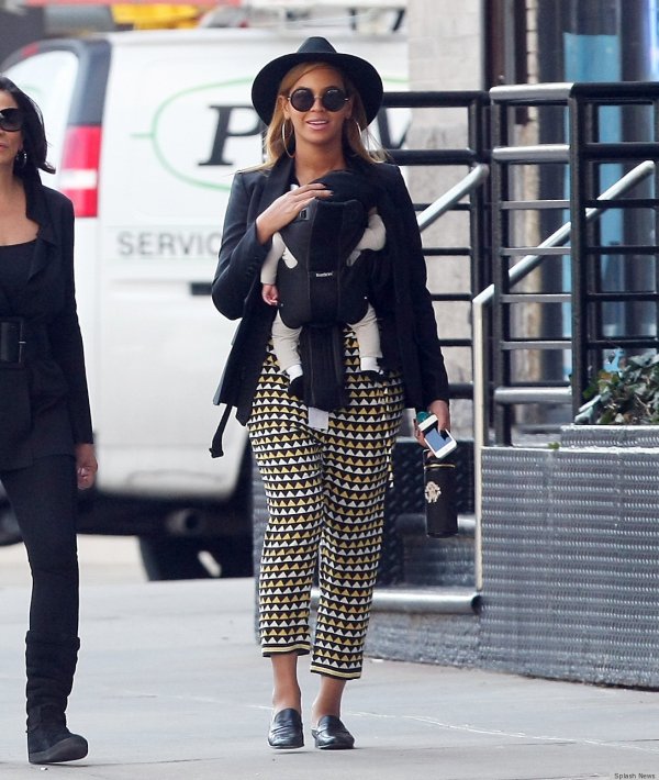 Print Pants + Cropped Blazer