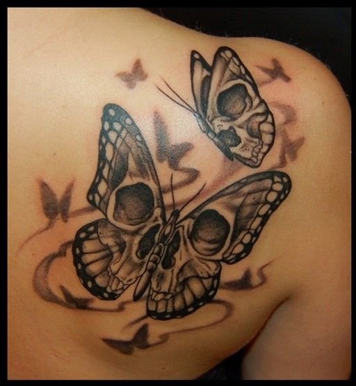 Butterfly Skull