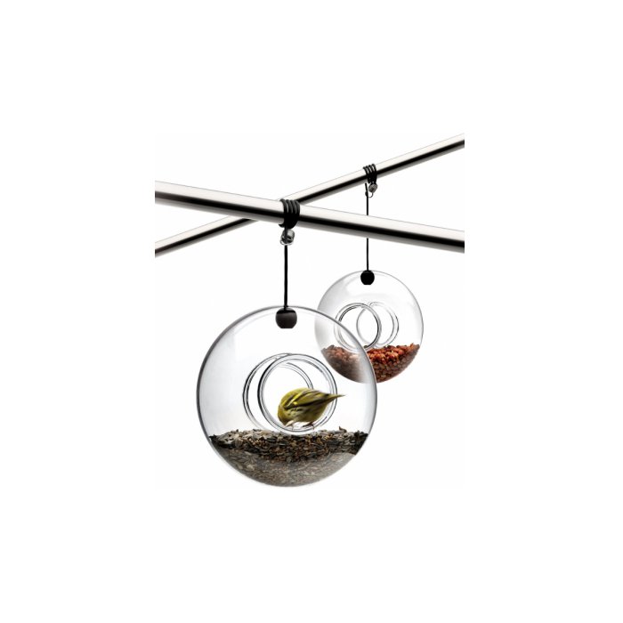 Eva Solo Hanging Bird Feeder, Hand Blown Glass