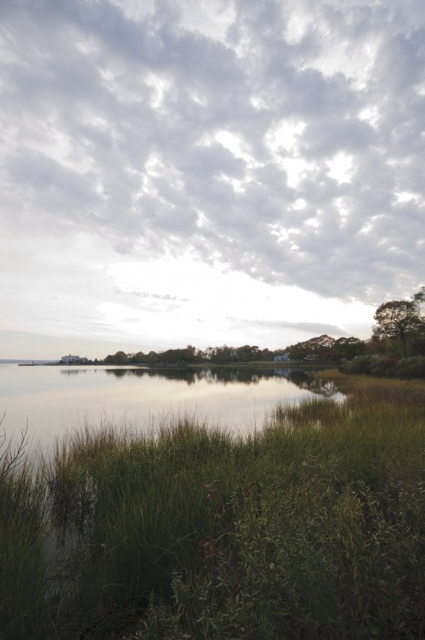 sky, loch, horizon, cloud, wetland,