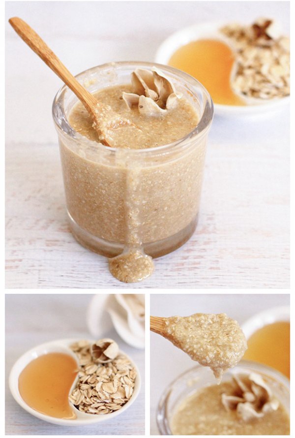 Oatmeal Honey Face Scrub