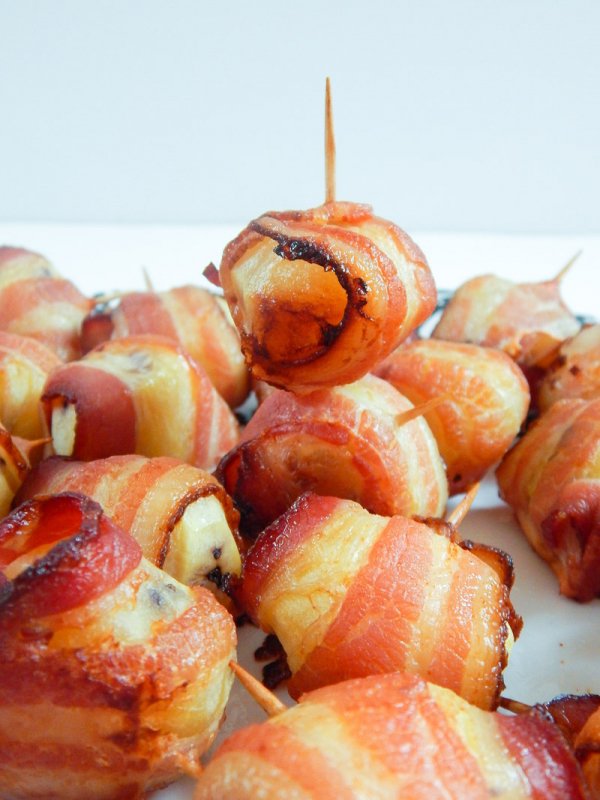 Bacon Wrapped New Potatoes