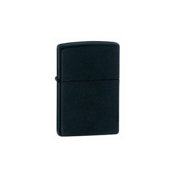 Zippo Regular Lighter, Black Matte