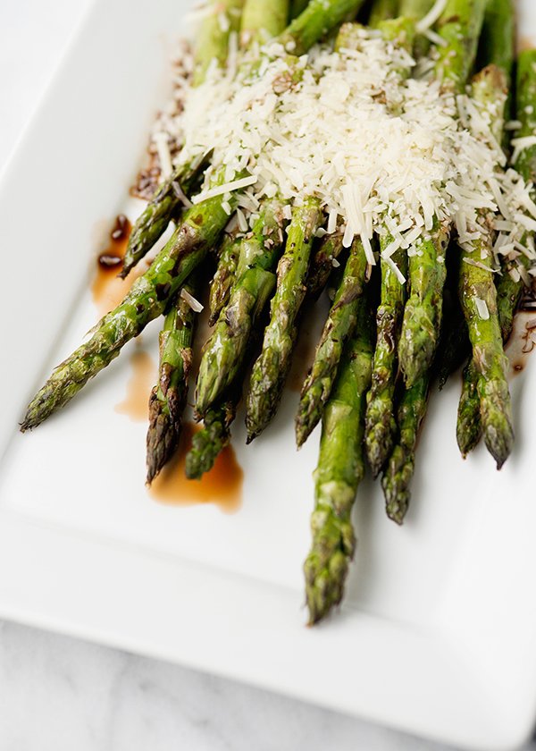 Cheesy Roasted Asparagus