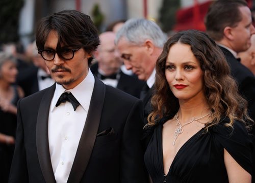 Johnny Depp and Vanessa Paradis