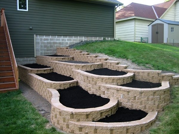 Tiered Flower Beds