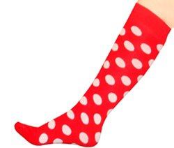 Red Polka Dot Socks