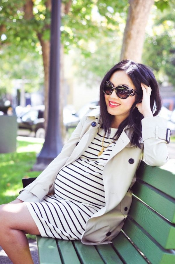 Stripes with a Classic Trench