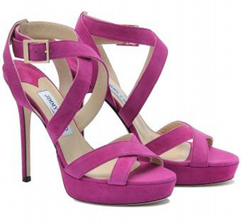 ‘Vamp’ Suede Sandals