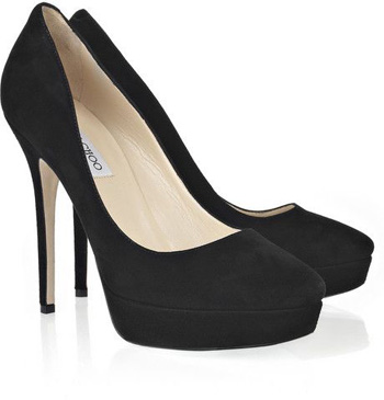 ‘Cosmic’ Suede Pumps