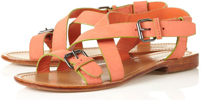 Topshop Florida Simple Buckle Sandals