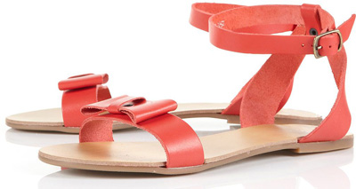 Topshop Hatty2 Bow Sandals