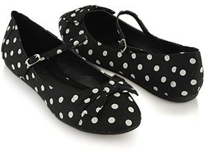 Polka Dot Flats