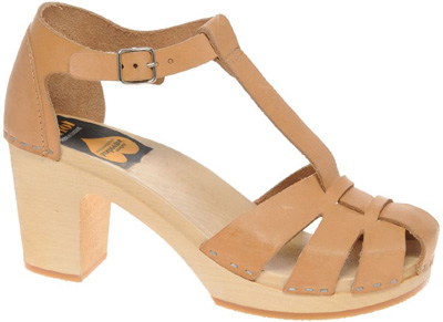 Swedish Hasbeens Duck Toe Sandals