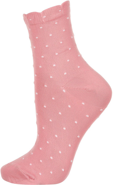 Nylon Pinspot Ankle Socks