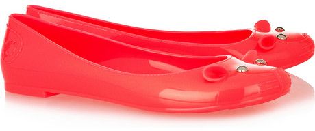 Marc by Marc Jacobs Mouse Neon Rubber Flats