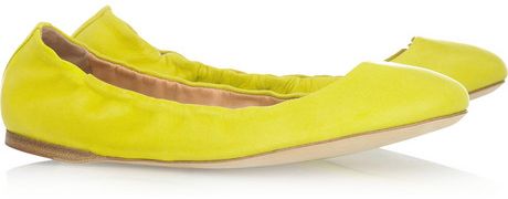 Jil Sander Leather Ballet Flats